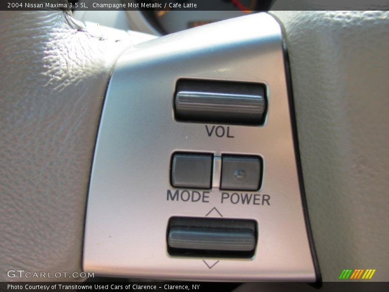 Champagne Mist Metallic / Cafe Latte 2004 Nissan Maxima 3.5 SL
