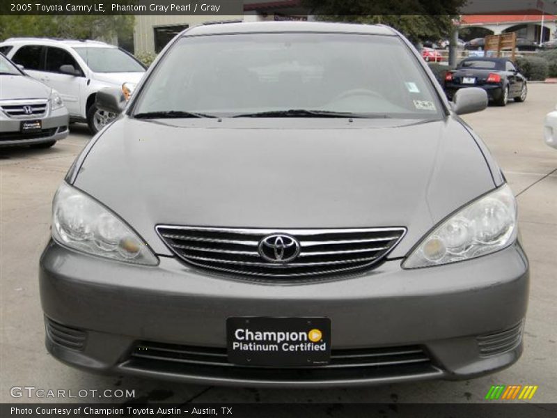 Phantom Gray Pearl / Gray 2005 Toyota Camry LE