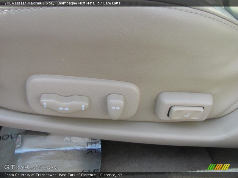 Champagne Mist Metallic / Cafe Latte 2004 Nissan Maxima 3.5 SL