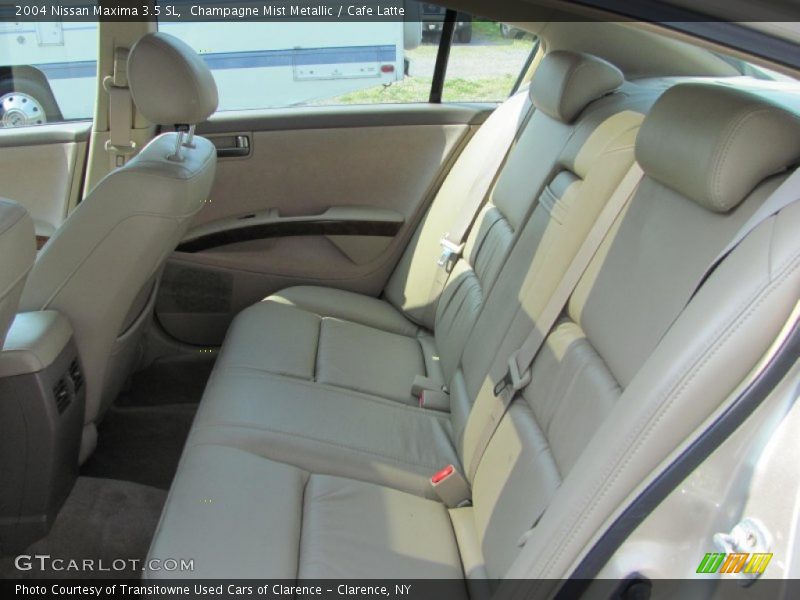 Champagne Mist Metallic / Cafe Latte 2004 Nissan Maxima 3.5 SL