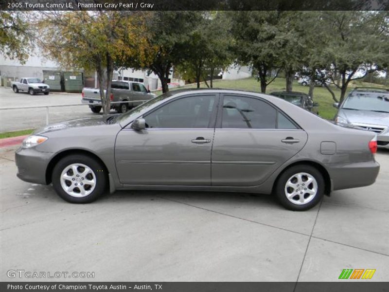 Phantom Gray Pearl / Gray 2005 Toyota Camry LE