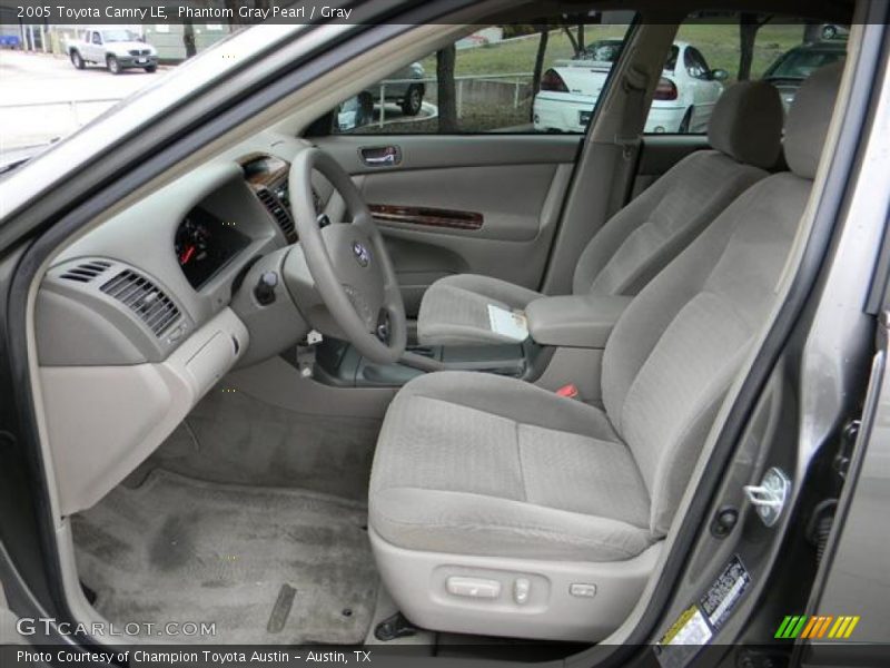 Phantom Gray Pearl / Gray 2005 Toyota Camry LE
