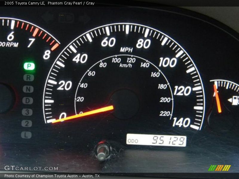 Phantom Gray Pearl / Gray 2005 Toyota Camry LE