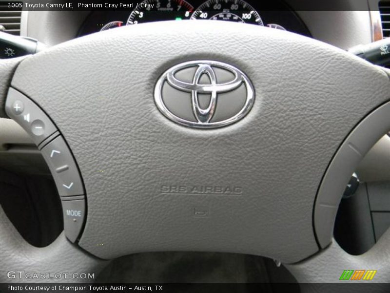 Phantom Gray Pearl / Gray 2005 Toyota Camry LE