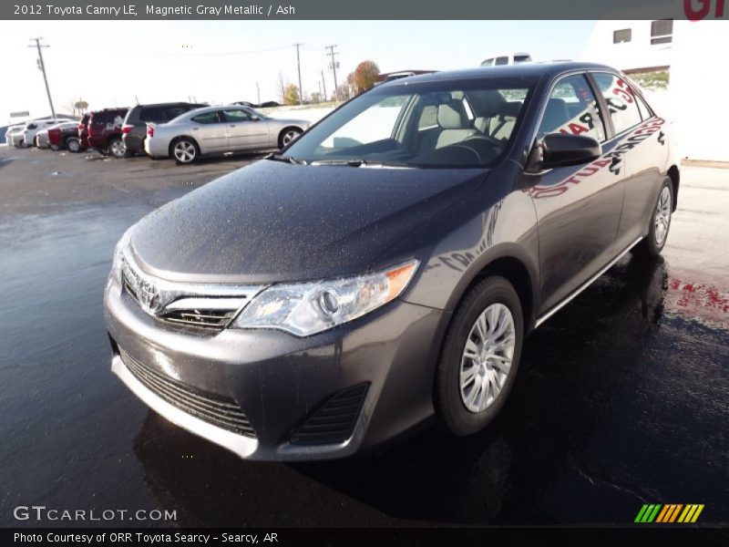 Magnetic Gray Metallic / Ash 2012 Toyota Camry LE