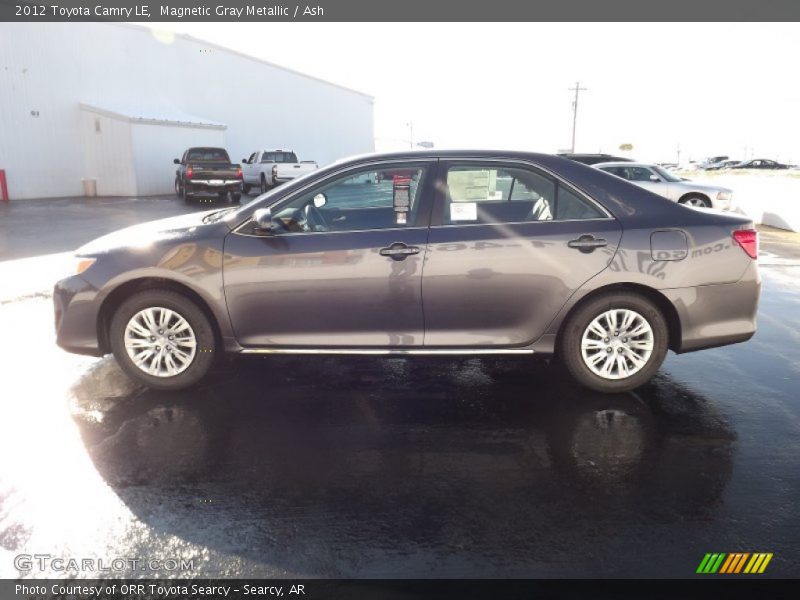 Magnetic Gray Metallic / Ash 2012 Toyota Camry LE
