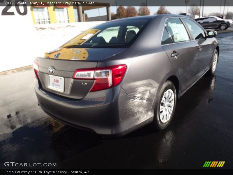 Magnetic Gray Metallic / Ash 2012 Toyota Camry LE