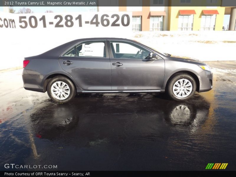 Magnetic Gray Metallic / Ash 2012 Toyota Camry LE