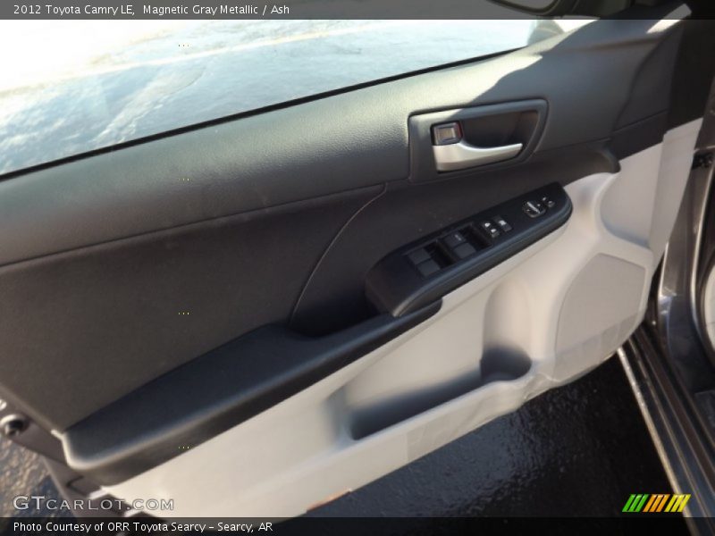 Magnetic Gray Metallic / Ash 2012 Toyota Camry LE