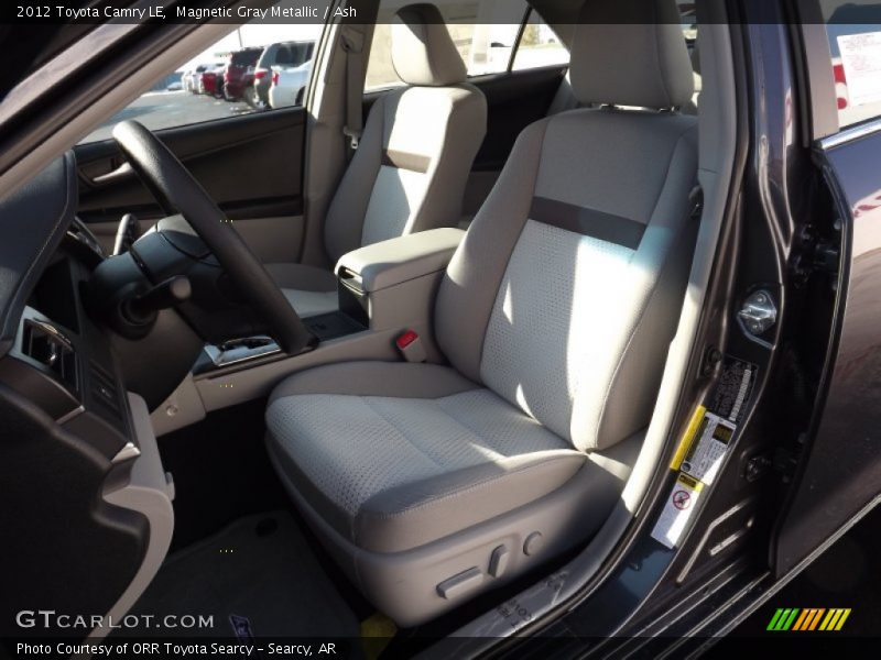 Magnetic Gray Metallic / Ash 2012 Toyota Camry LE