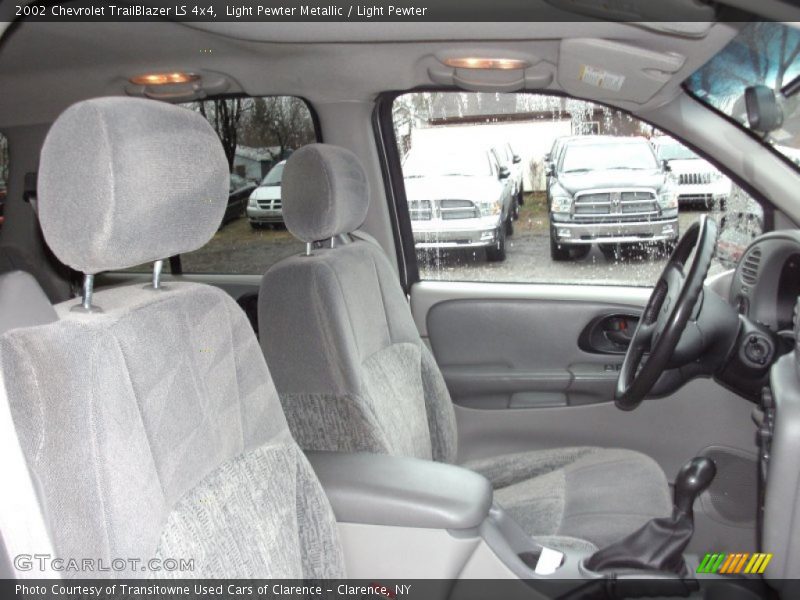 Light Pewter Metallic / Light Pewter 2002 Chevrolet TrailBlazer LS 4x4