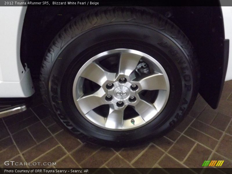 Blizzard White Pearl / Beige 2012 Toyota 4Runner SR5