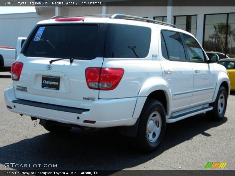 Natural White / Light Charcoal 2005 Toyota Sequoia SR5