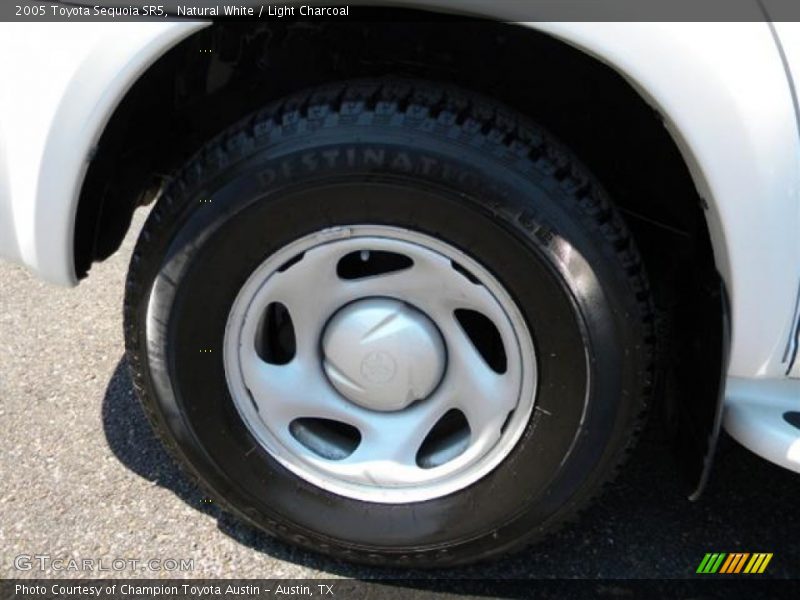 Natural White / Light Charcoal 2005 Toyota Sequoia SR5