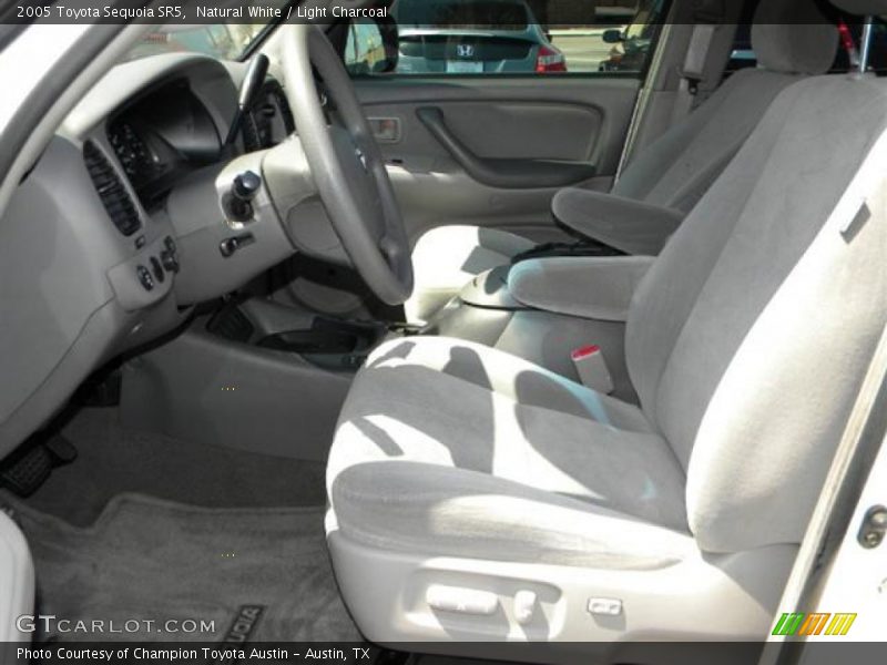 Natural White / Light Charcoal 2005 Toyota Sequoia SR5