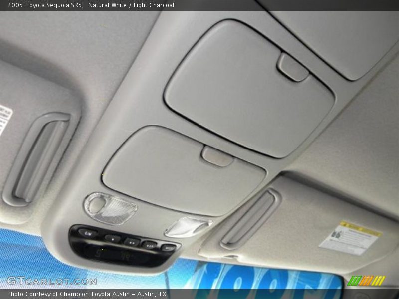 Natural White / Light Charcoal 2005 Toyota Sequoia SR5