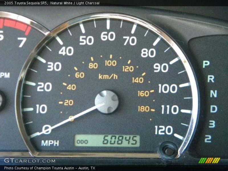 Natural White / Light Charcoal 2005 Toyota Sequoia SR5