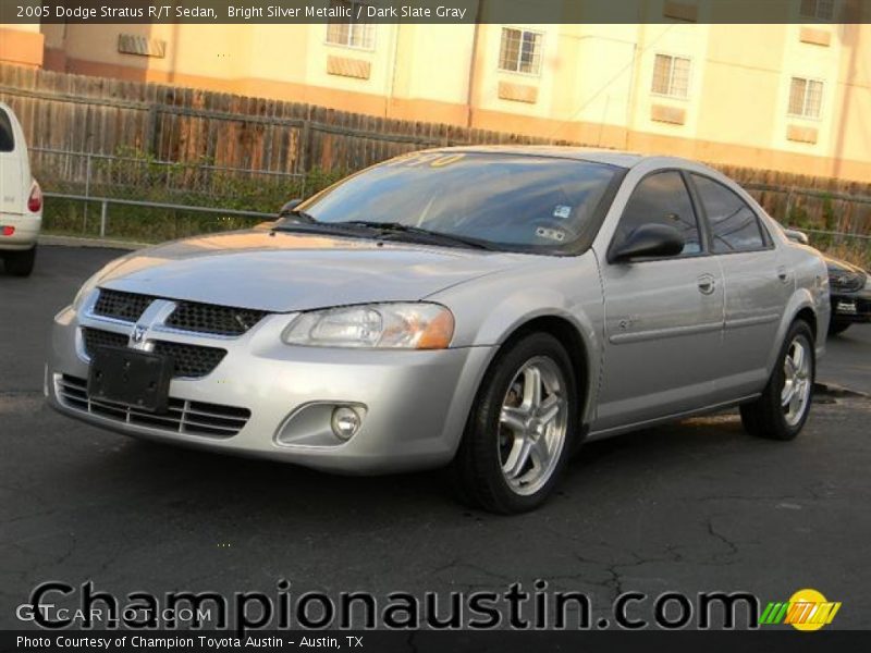 Bright Silver Metallic / Dark Slate Gray 2005 Dodge Stratus R/T Sedan