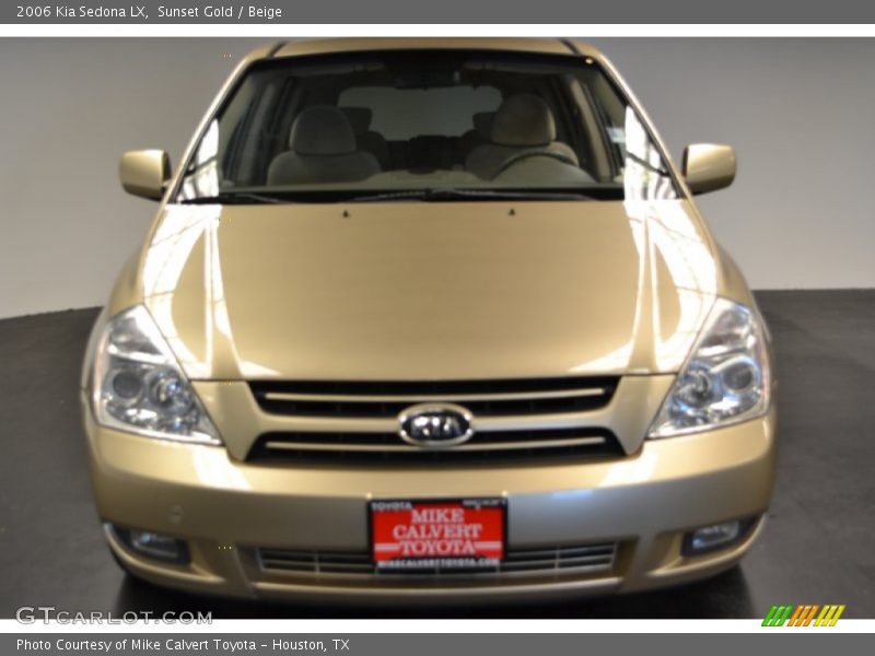 Sunset Gold / Beige 2006 Kia Sedona LX