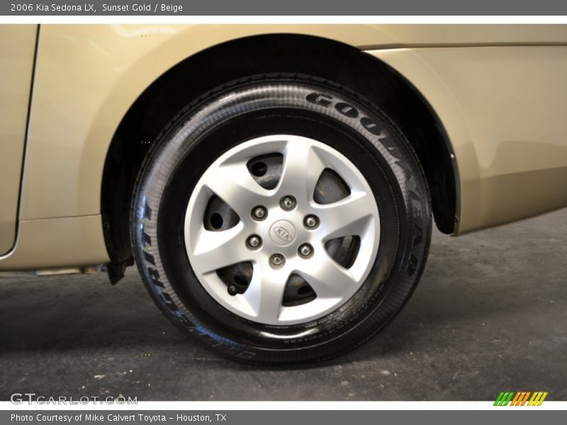 Sunset Gold / Beige 2006 Kia Sedona LX