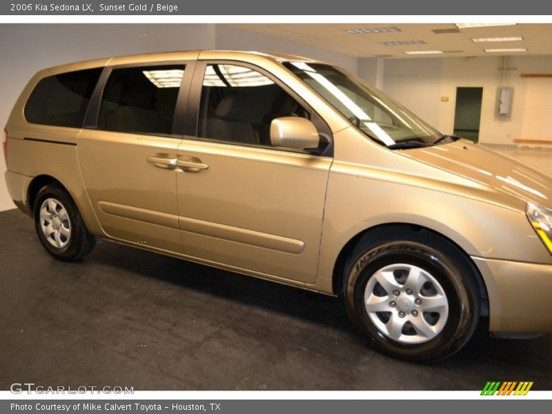 Sunset Gold / Beige 2006 Kia Sedona LX