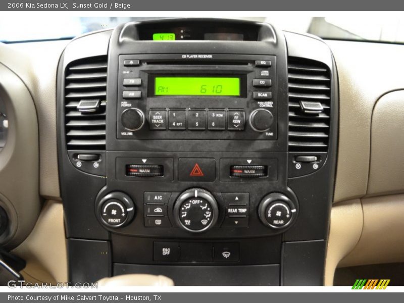 Sunset Gold / Beige 2006 Kia Sedona LX