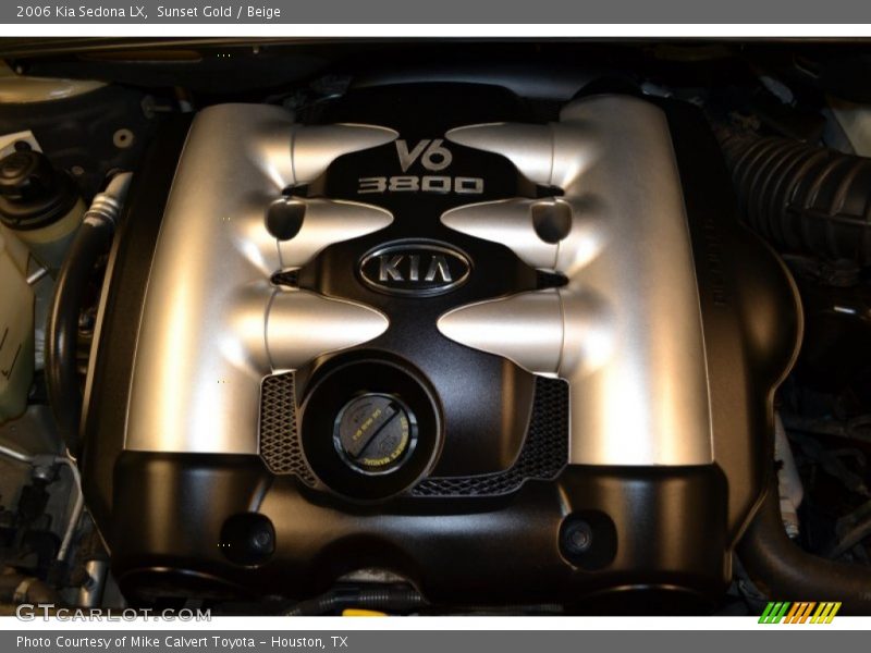  2006 Sedona LX Engine - 3.8 Liter DOHC 24 Valve V6