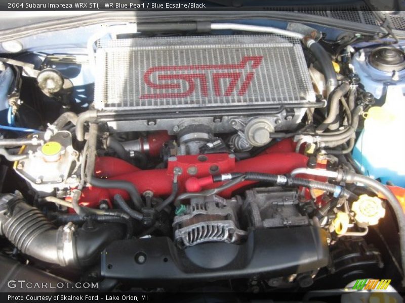  2004 Impreza WRX STi Engine - 2.5 Liter STi Turbocharged DOHC 16-Valve Flat 4 Cylinder