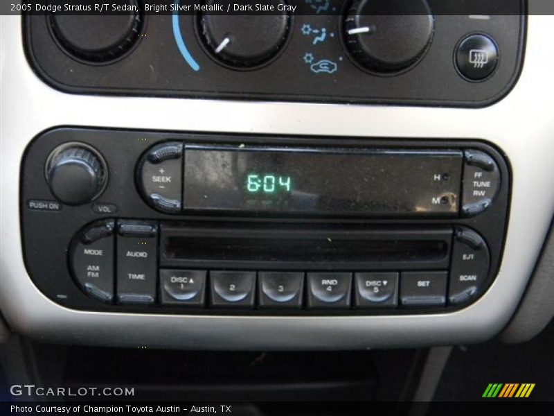 Audio System of 2005 Stratus R/T Sedan