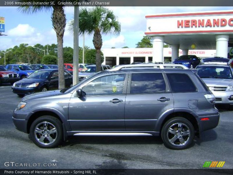 Graphite Gray Pearl / Charcoal 2006 Mitsubishi Outlander SE