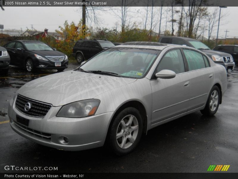 Sheer Silver Metallic / Charcoal 2005 Nissan Altima 2.5 SL