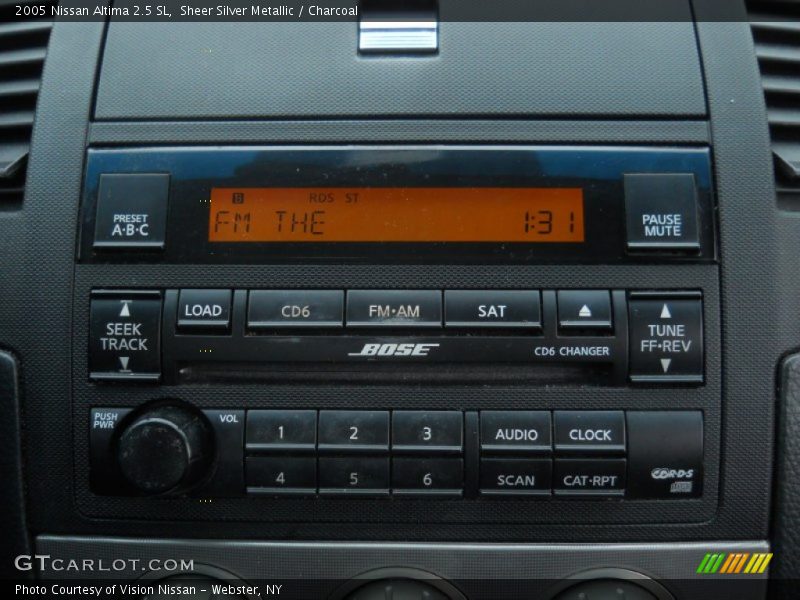 Sheer Silver Metallic / Charcoal 2005 Nissan Altima 2.5 SL