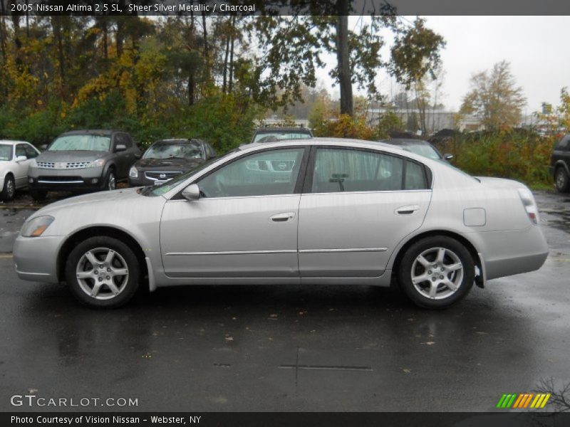 Sheer Silver Metallic / Charcoal 2005 Nissan Altima 2.5 SL