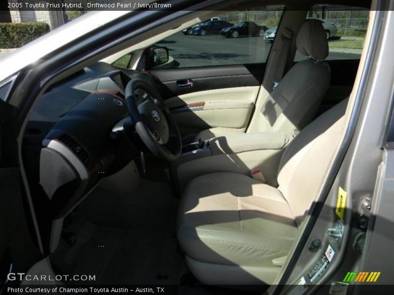 Driftwood Pearl / Ivory/Brown 2005 Toyota Prius Hybrid