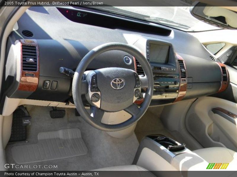 Driftwood Pearl / Ivory/Brown 2005 Toyota Prius Hybrid