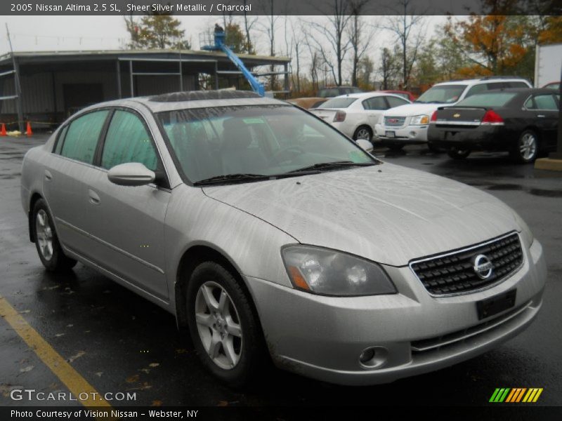 Sheer Silver Metallic / Charcoal 2005 Nissan Altima 2.5 SL