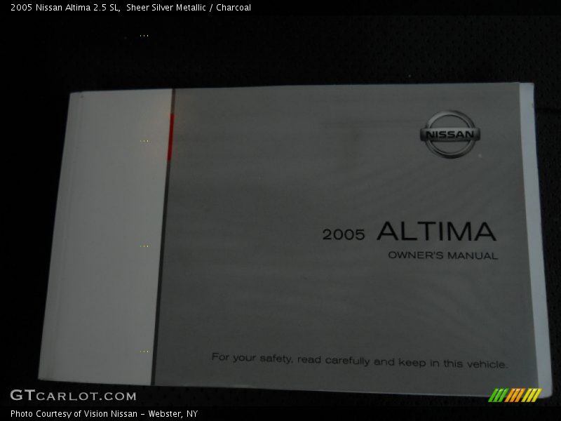 Sheer Silver Metallic / Charcoal 2005 Nissan Altima 2.5 SL