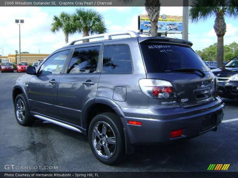 Graphite Gray Pearl / Charcoal 2006 Mitsubishi Outlander SE