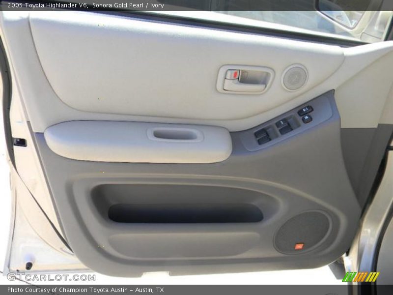 Sonora Gold Pearl / Ivory 2005 Toyota Highlander V6