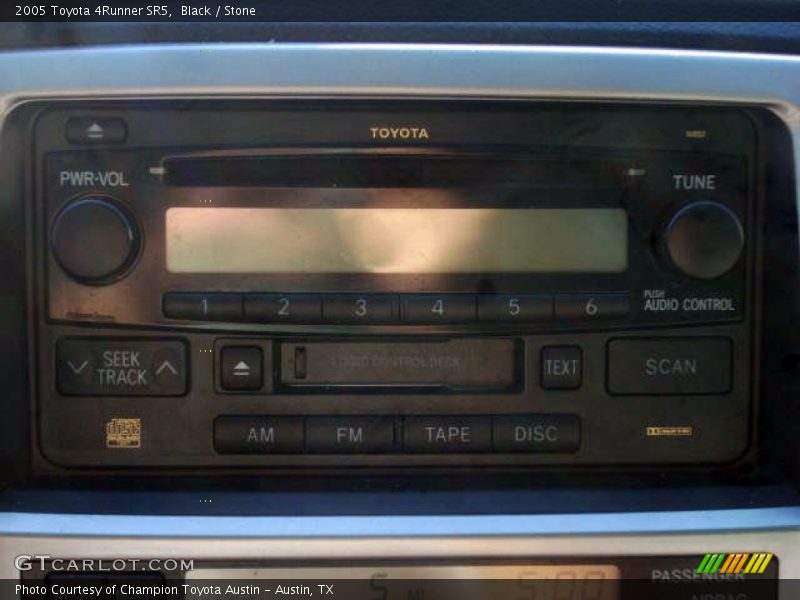 Black / Stone 2005 Toyota 4Runner SR5