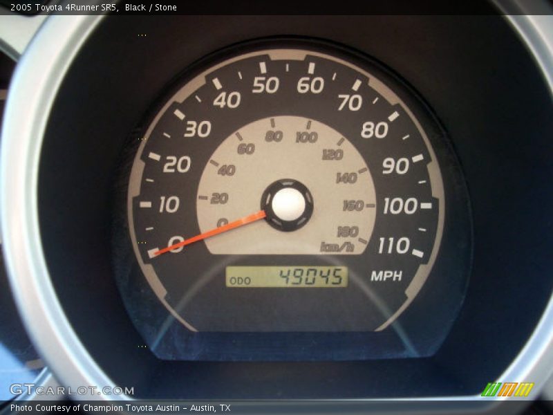 Black / Stone 2005 Toyota 4Runner SR5