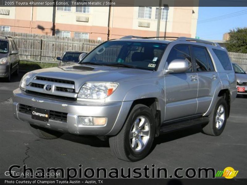 Titanium Metallic / Stone 2005 Toyota 4Runner Sport Edition