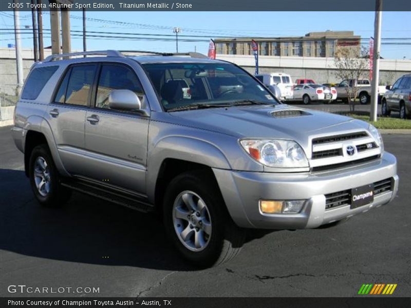 Titanium Metallic / Stone 2005 Toyota 4Runner Sport Edition