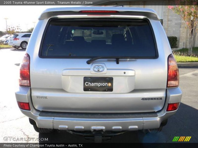Titanium Metallic / Stone 2005 Toyota 4Runner Sport Edition