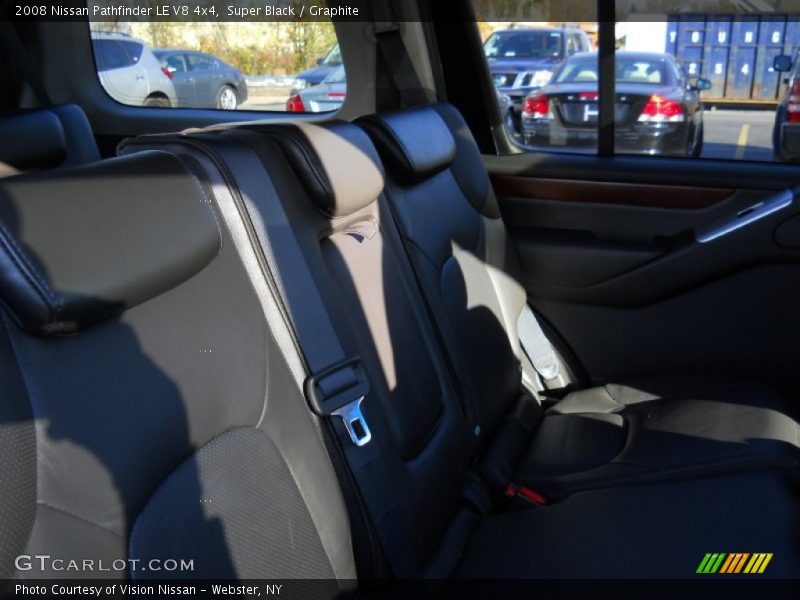 Super Black / Graphite 2008 Nissan Pathfinder LE V8 4x4
