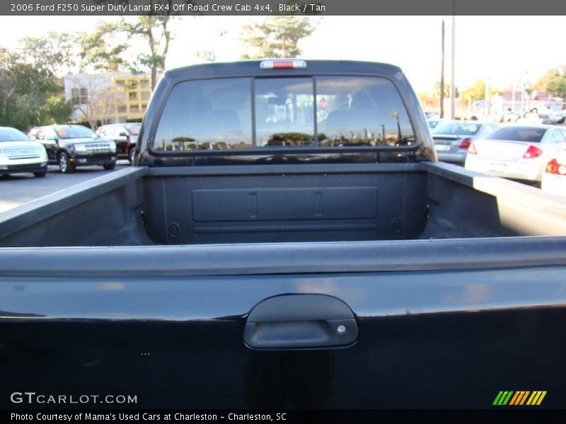 Black / Tan 2006 Ford F250 Super Duty Lariat FX4 Off Road Crew Cab 4x4