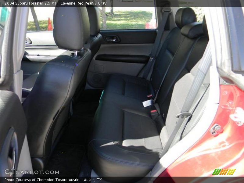 Cayenne Red Pearl / Gray 2004 Subaru Forester 2.5 XT