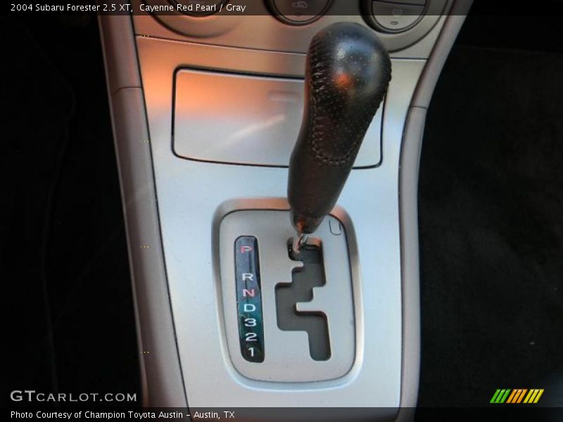 Cayenne Red Pearl / Gray 2004 Subaru Forester 2.5 XT