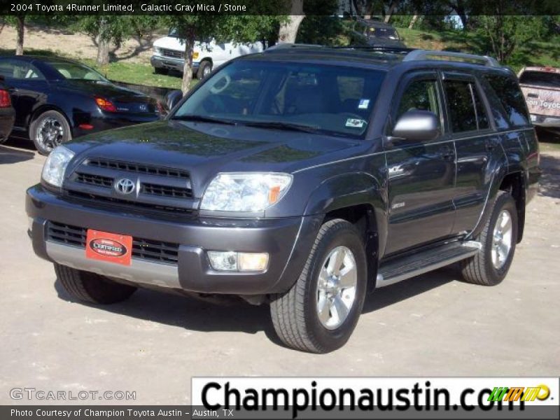 Galactic Gray Mica / Stone 2004 Toyota 4Runner Limited