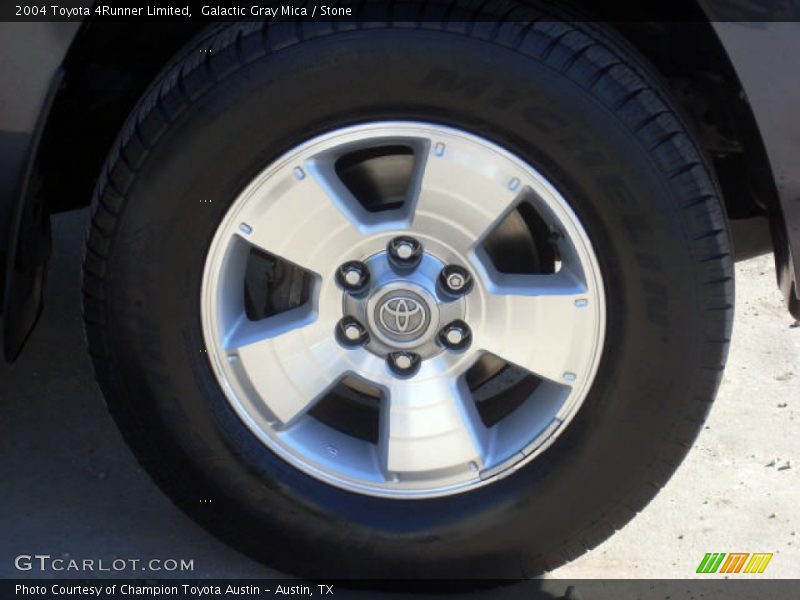 Galactic Gray Mica / Stone 2004 Toyota 4Runner Limited